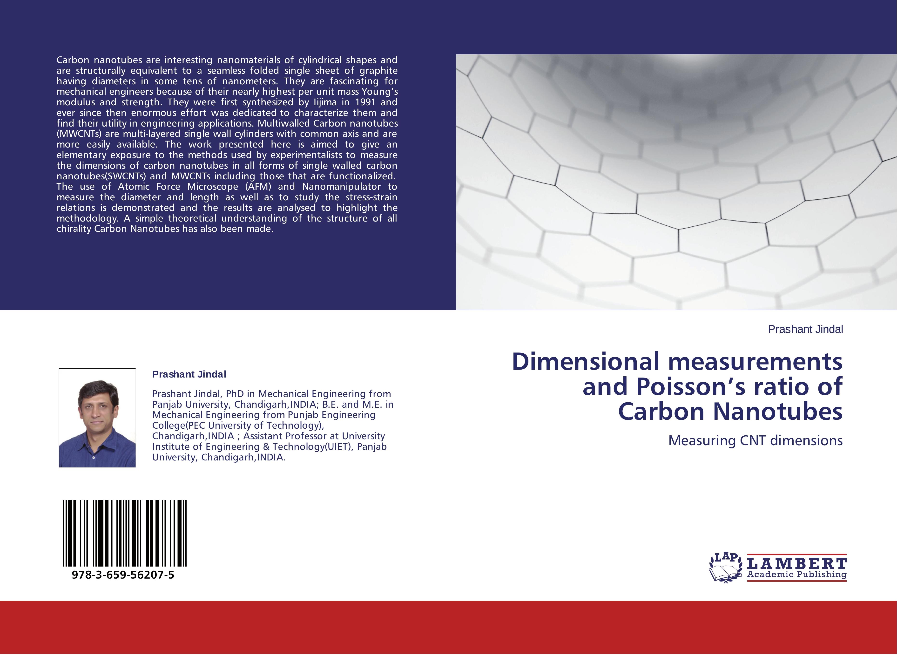 Vorderes Coverbild Dimensional measurements and Poisson's ratio of Carbon Nanotubes
