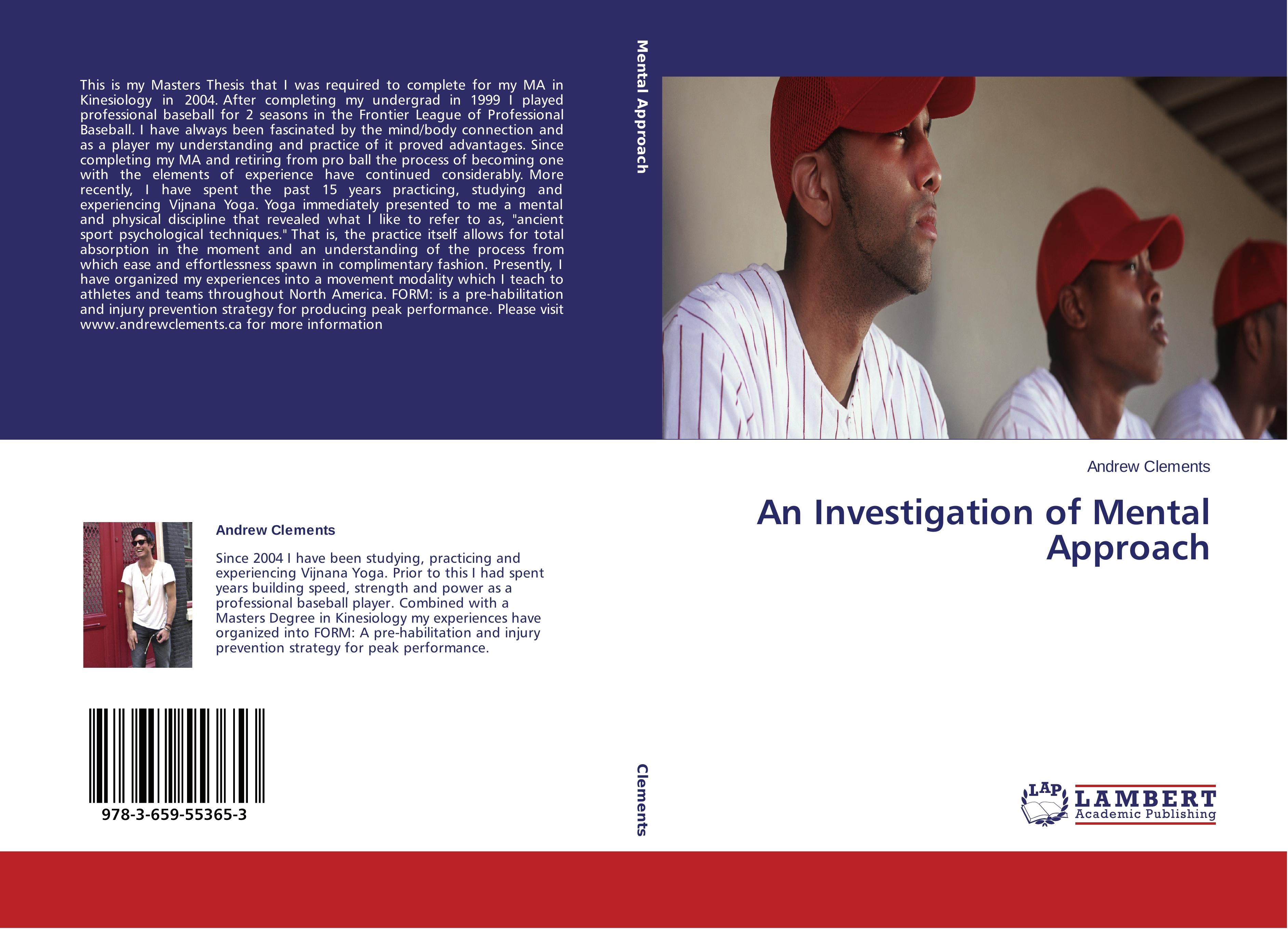 Vorderes Coverbild An Investigation of Mental Approach