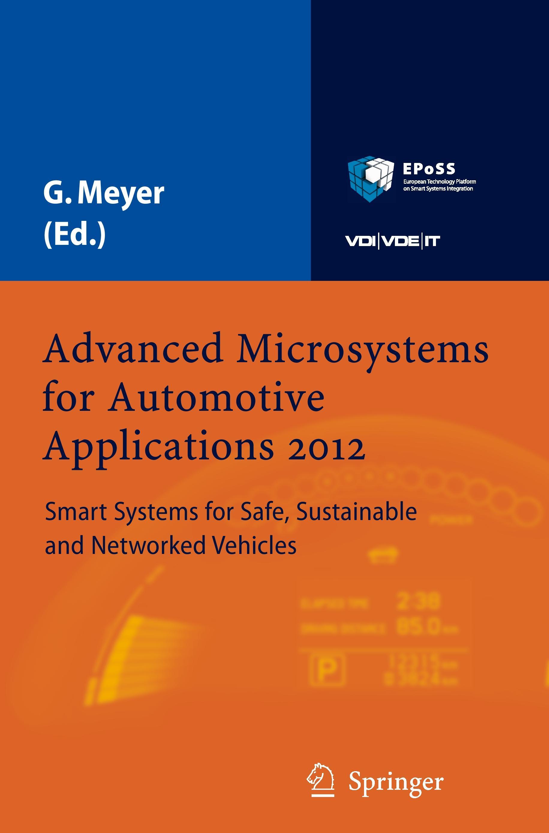 Vorderes Coverbild Advanced Microsystems for Automotive Applications 2012
