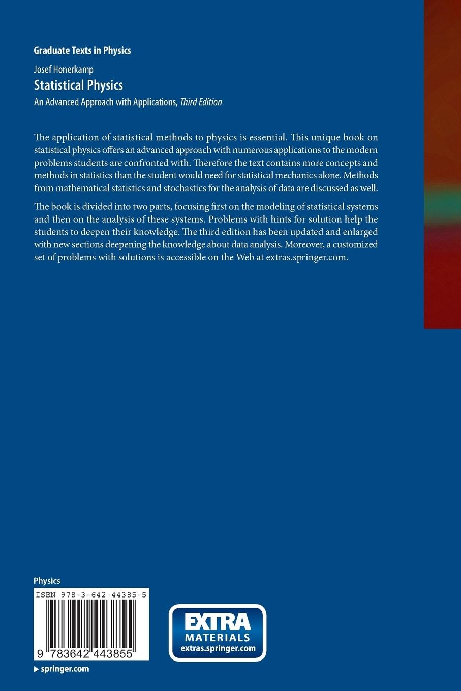 Rückseitencover Statistical Physics