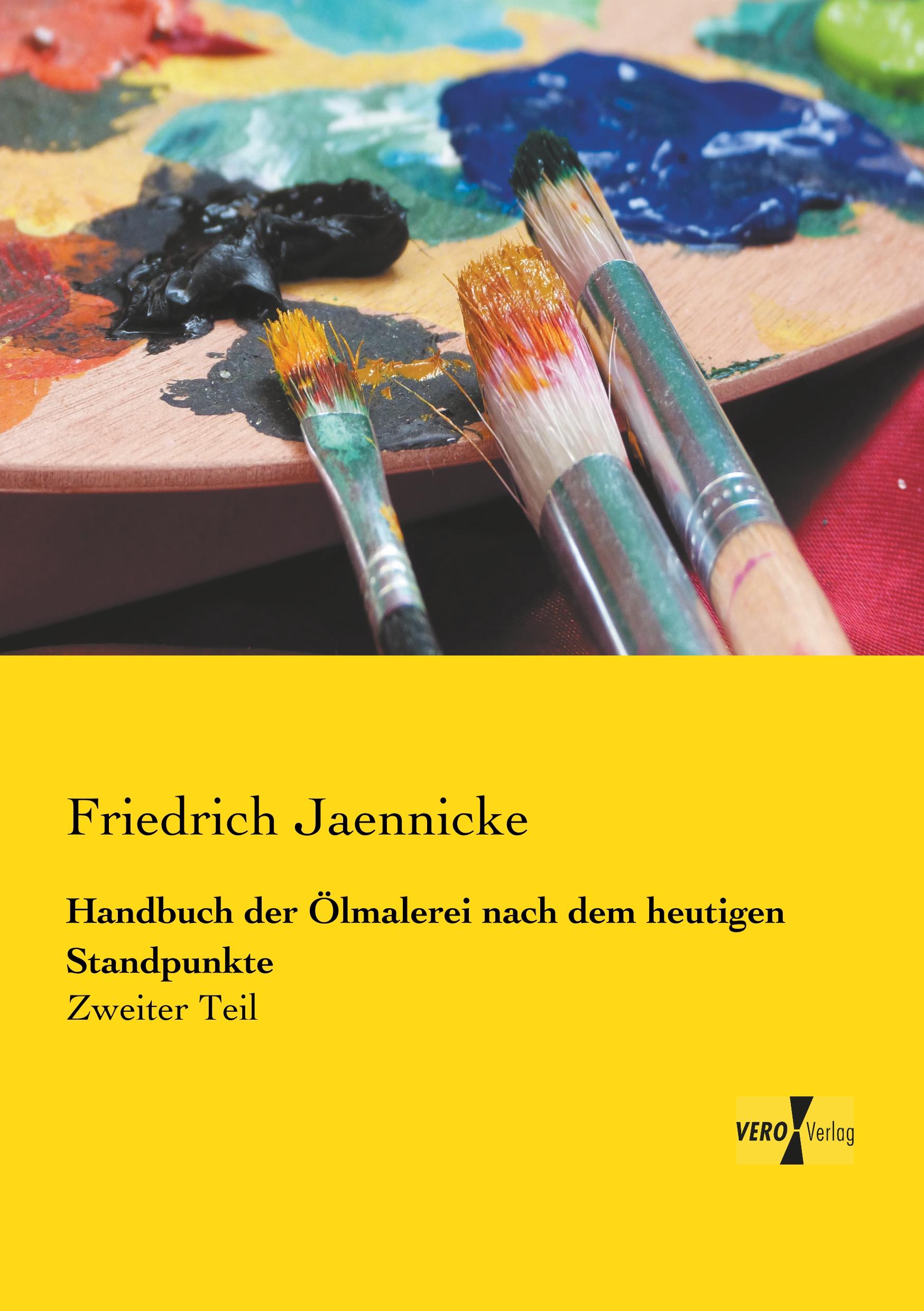 Vorderes Coverbild Handbuch der Ölmalerei nach dem heutigen Standpunkte