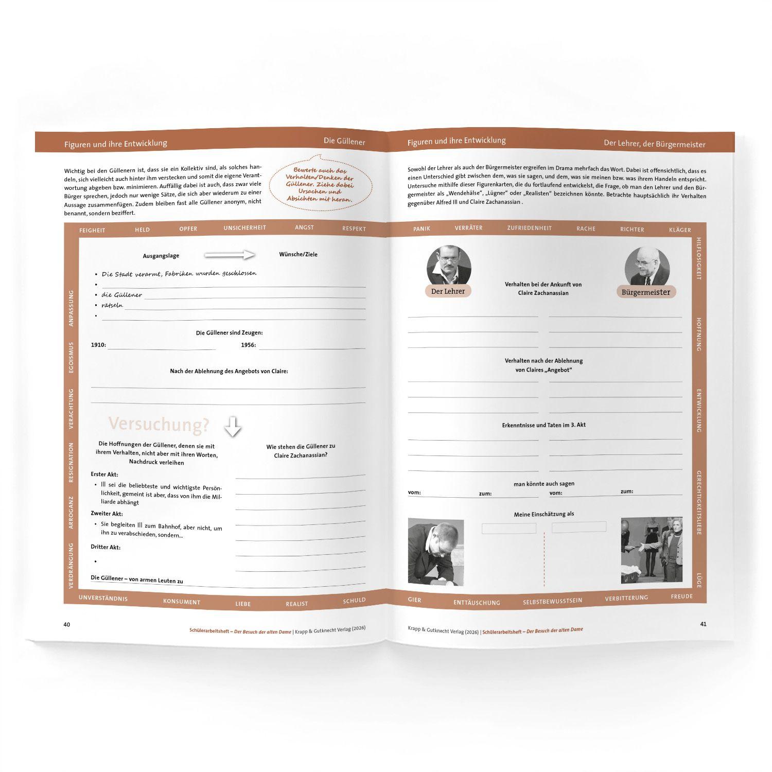 Beispielinhalt (Bild) Der Besuch der alten Dame - Friedrich Dürrenmatt