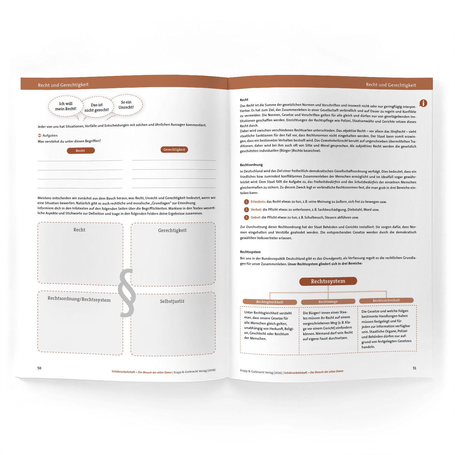 Beispielinhalt (Bild) Der Besuch der alten Dame - Friedrich Dürrenmatt