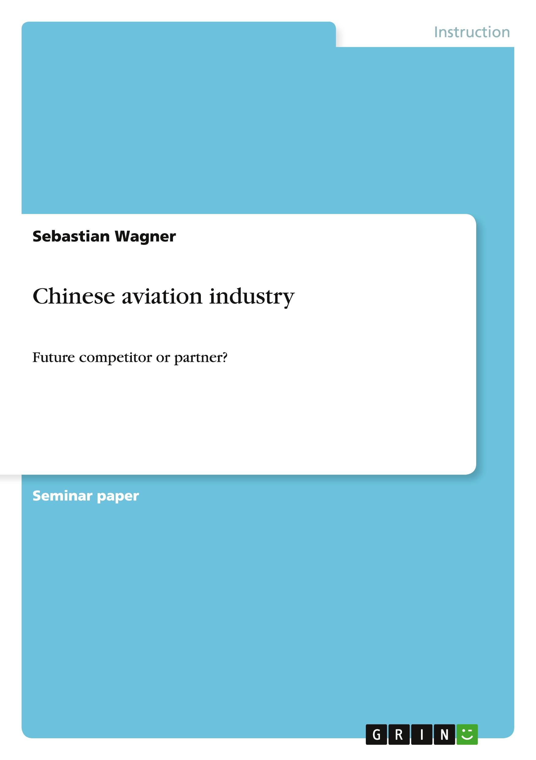 Vorderes Coverbild Chinese aviation industry