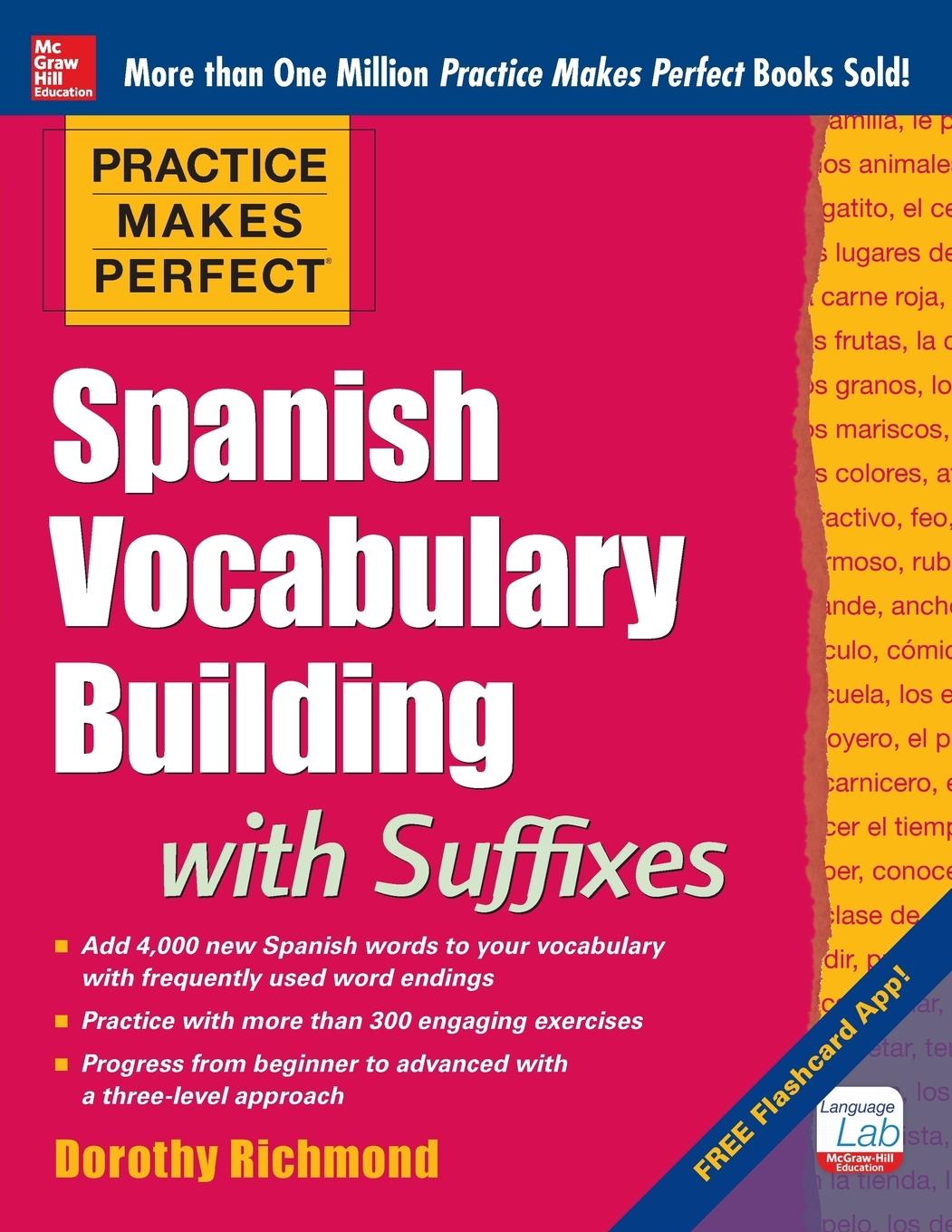 Vorderes Coverbild Practice Makes Perfect Spanish Vocabulary Building with Suffixes