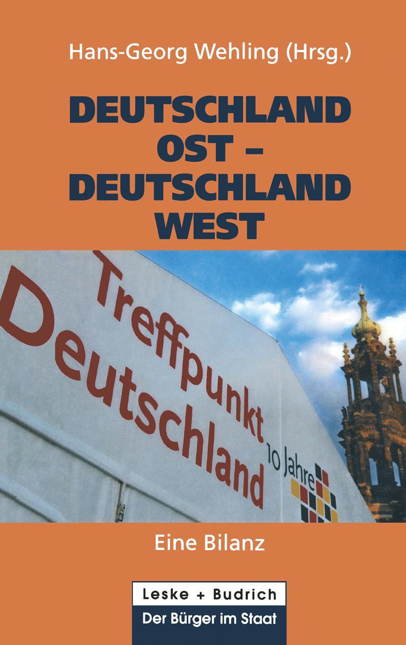 Vorderes Coverbild Deutschland Ost - Deutschland West