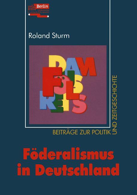 Vorderes Coverbild Föderalismus in Deutschland