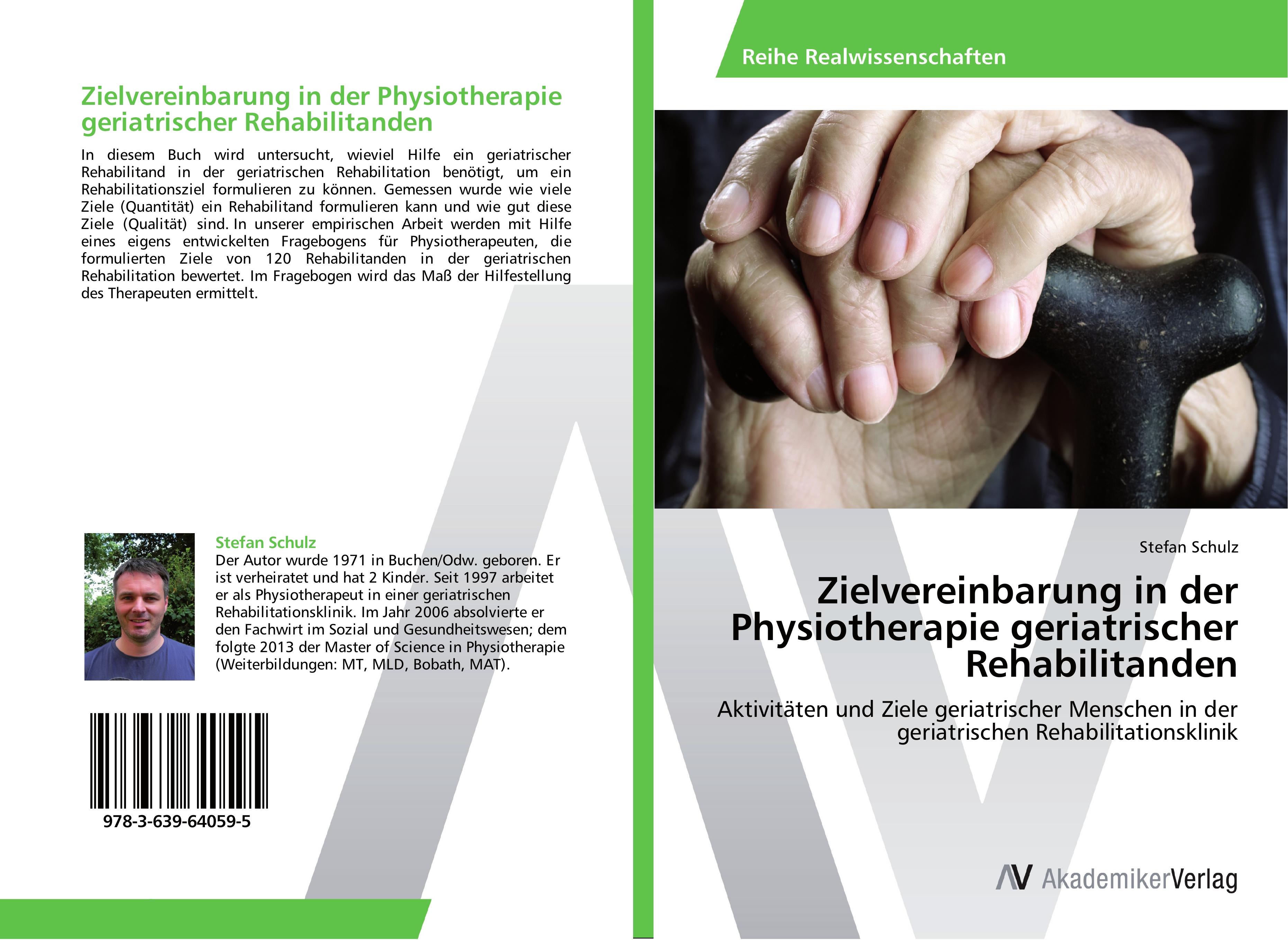 Vorderes Coverbild Zielvereinbarung in der Physiotherapie geriatrischer Rehabilitanden