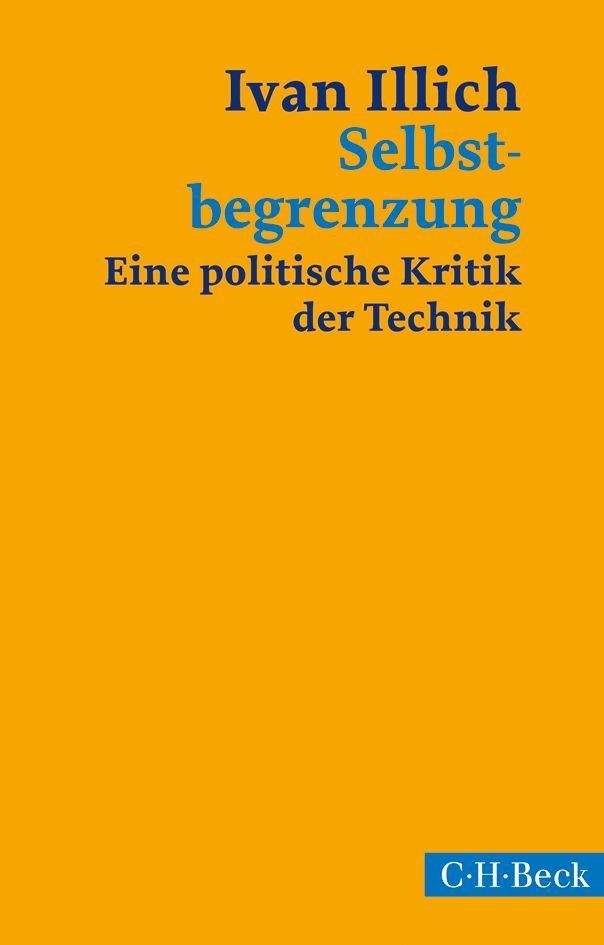 Vorderes Coverbild Selbstbegrenzung