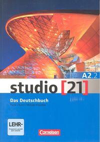 Vorderes Coverbild studio [21] Grundstufe A2: Teilband 2 - Das Deutschbuch (Kurs- und Übungsbuch mit DVD-ROM)
