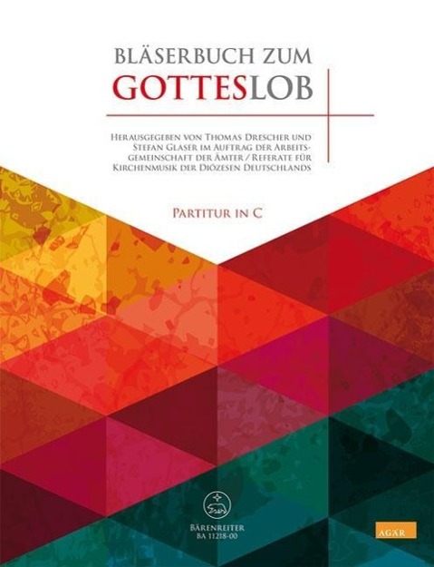 Vorderes Coverbild Bläserbuch zum Gotteslob (Partitur in C)