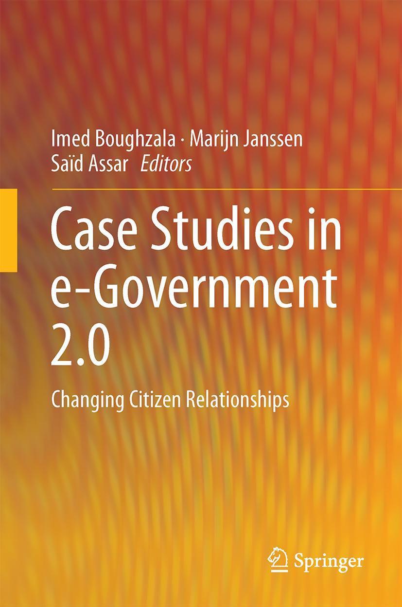 Vorderes Coverbild Case Studies in e-Government 2.0