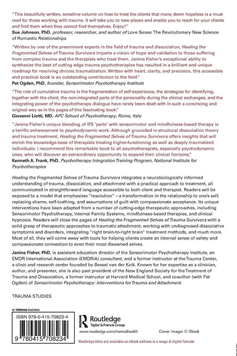 Rückseitencover Healing the Fragmented Selves of Trauma Survivors