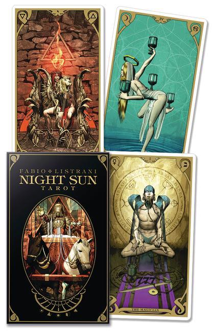 Vorderes Coverbild Night Sun Tarot