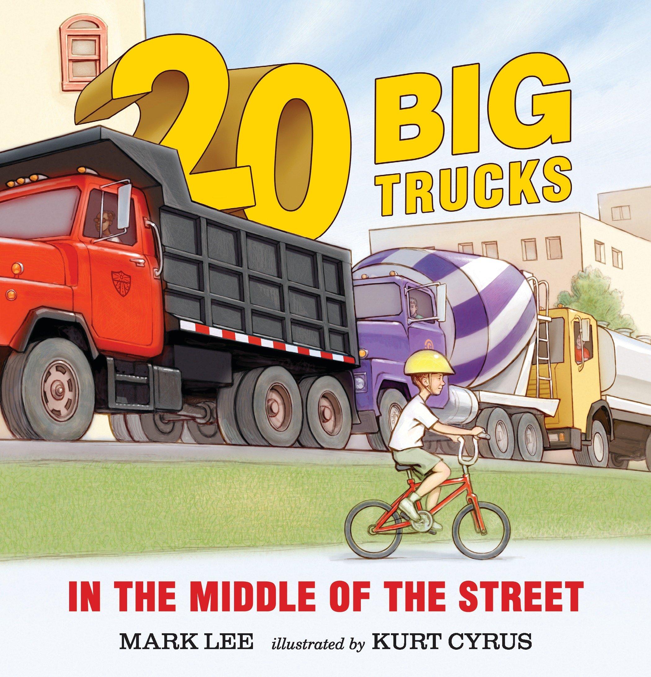 Vorderes Coverbild Twenty Big Trucks in the Middle of the Street
