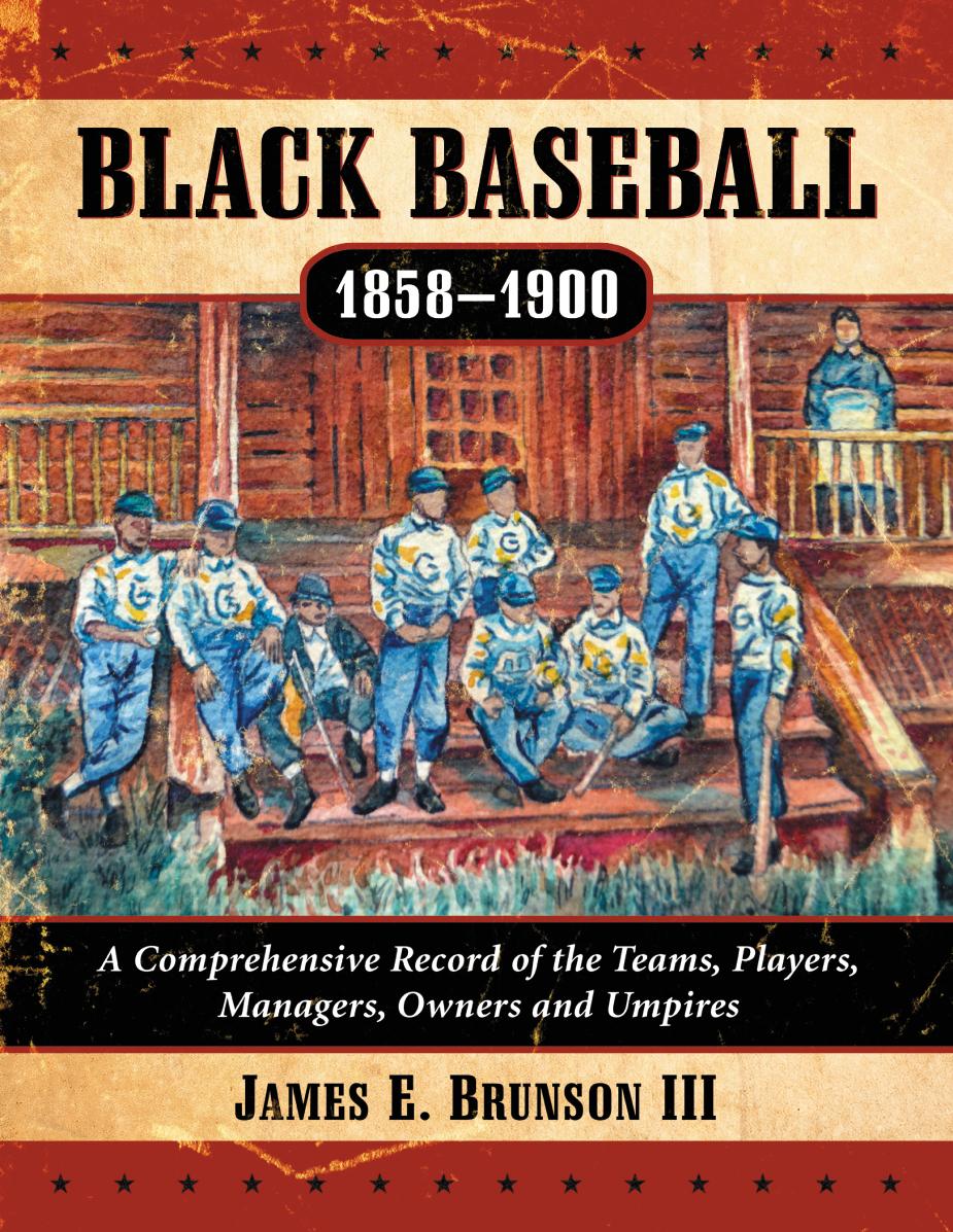 Vorderes Coverbild Black Baseball, 1858-1900