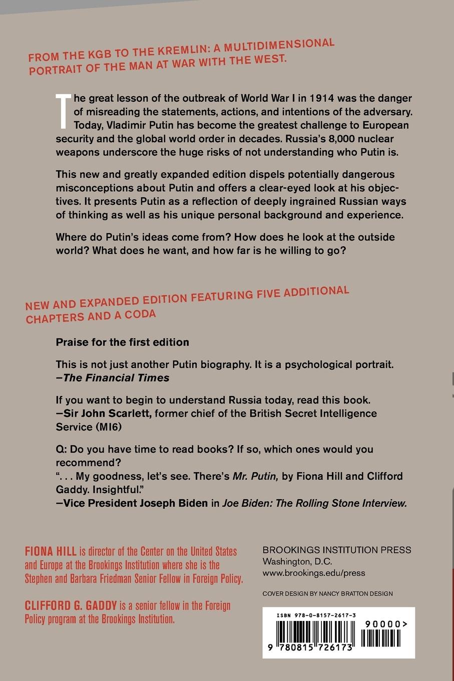 Rückseitencover Mr. Putin REV