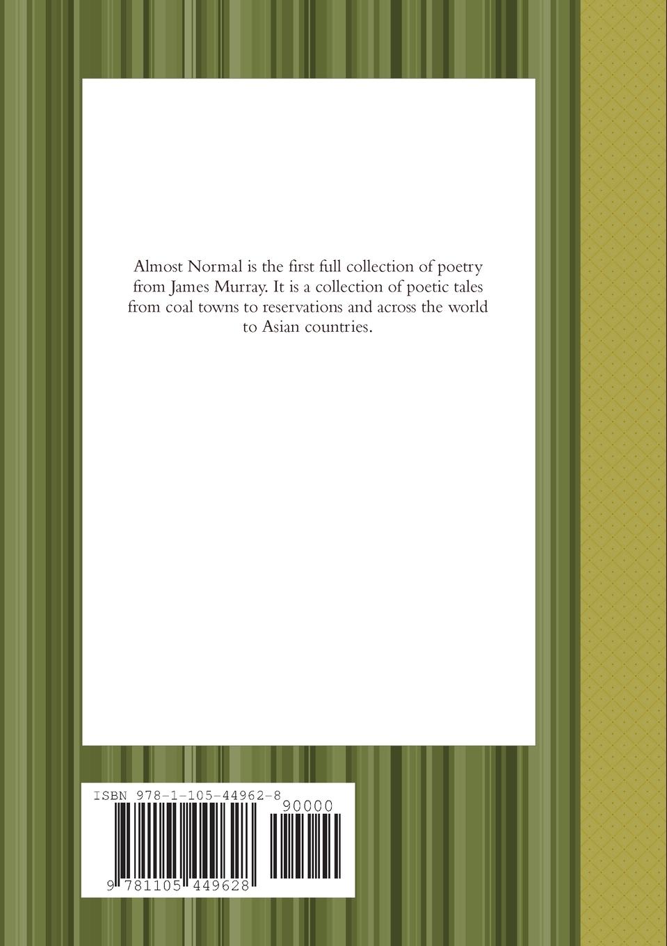 Rückseitencover Almost Normal