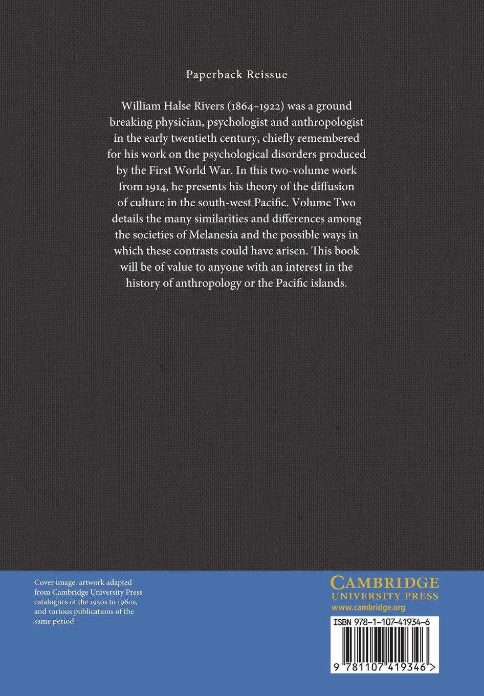 Rückseitencover The History of Melanesian Society