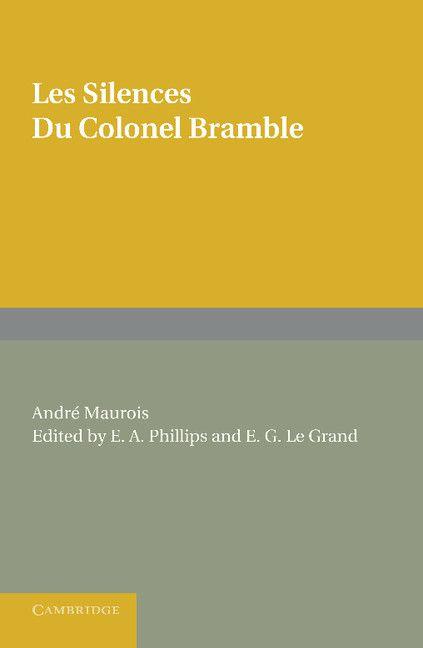 Vorderes Coverbild Les Silences Du Colonel Bramble