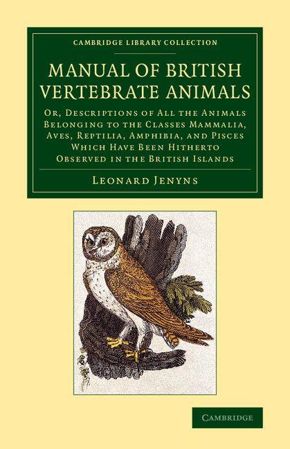 Vorderes Coverbild A   Manual of British Vertebrate Animals