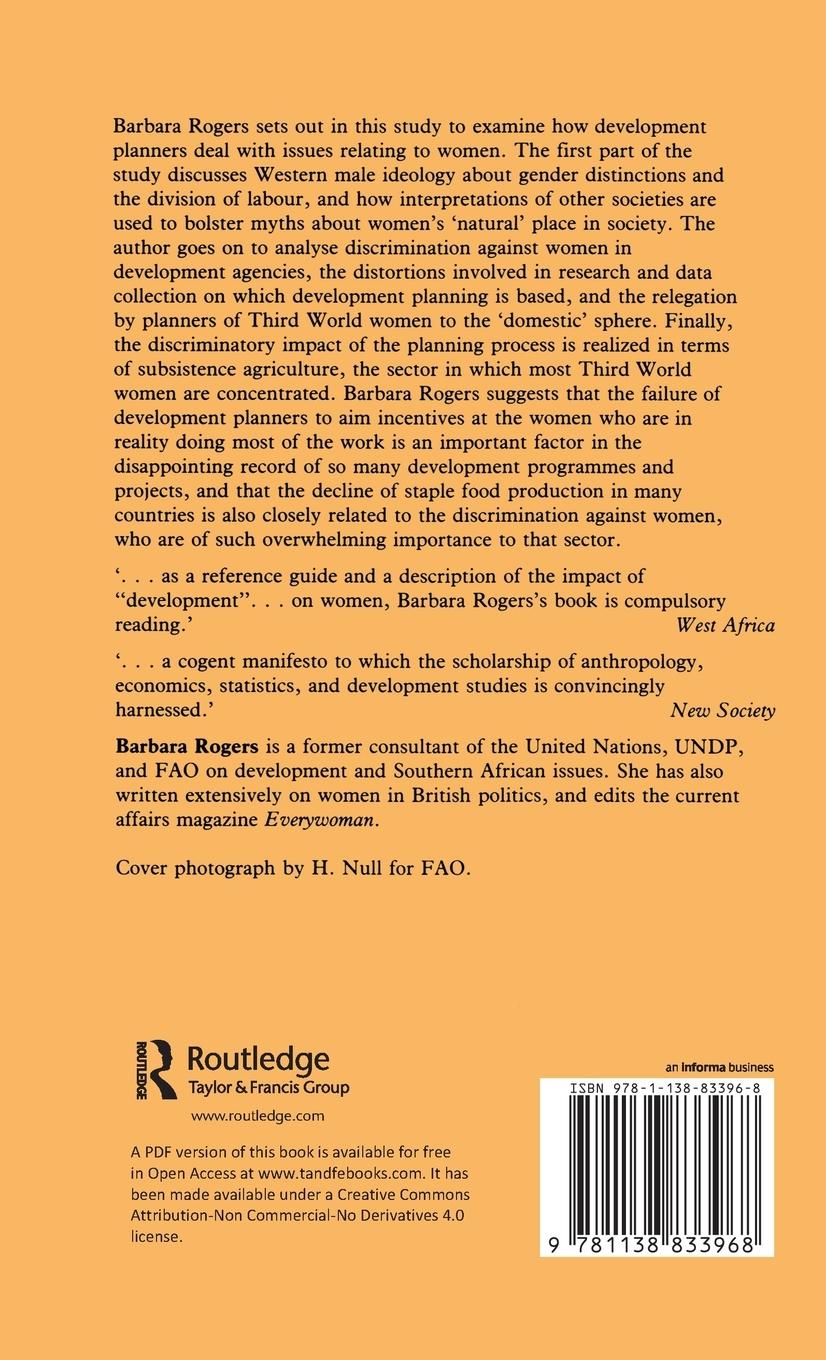 Rückseitencover The Domestication of Women