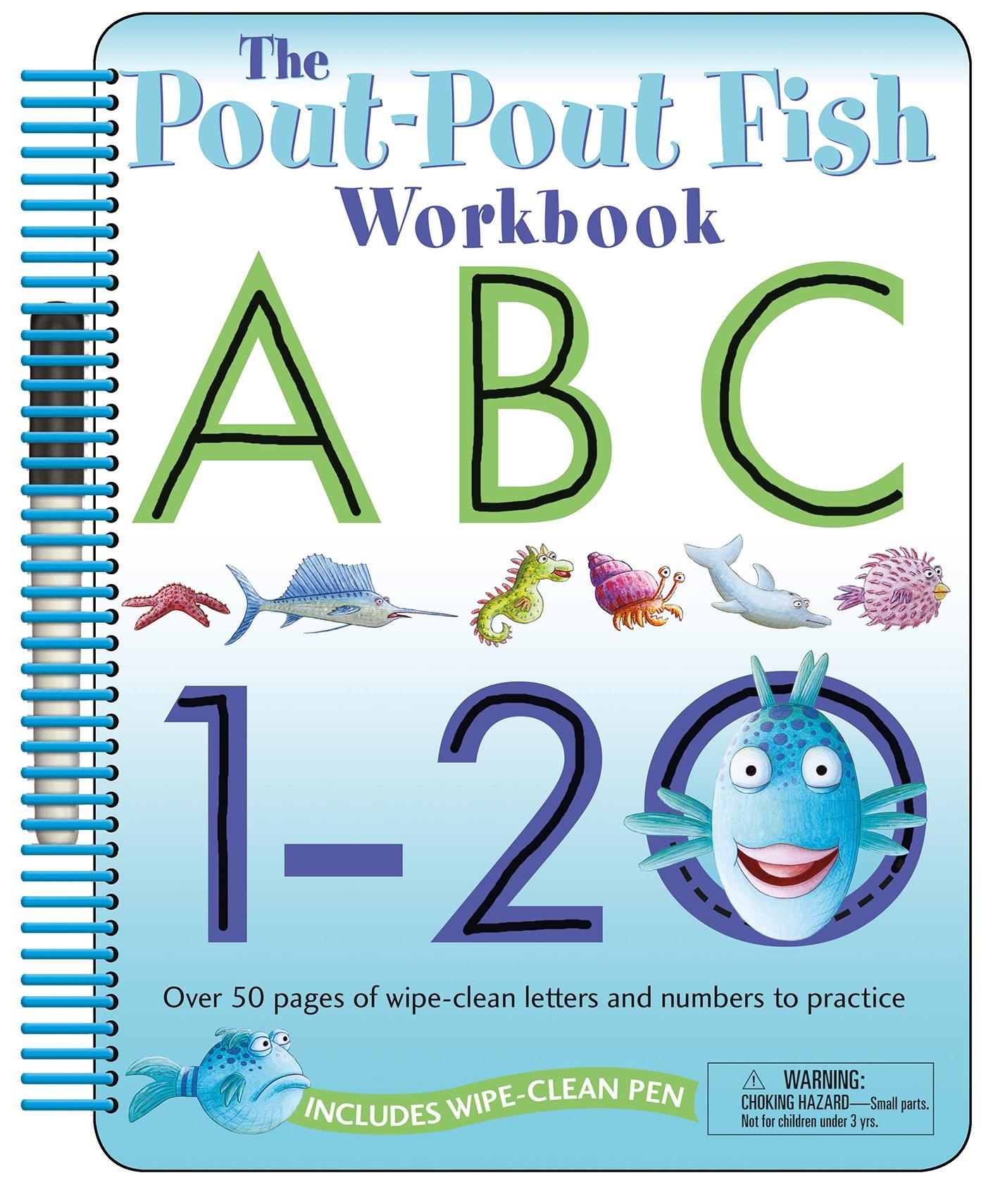 Vorderes Coverbild The Pout-Pout Fish: Wipe Clean Workbook Abc, 1-20