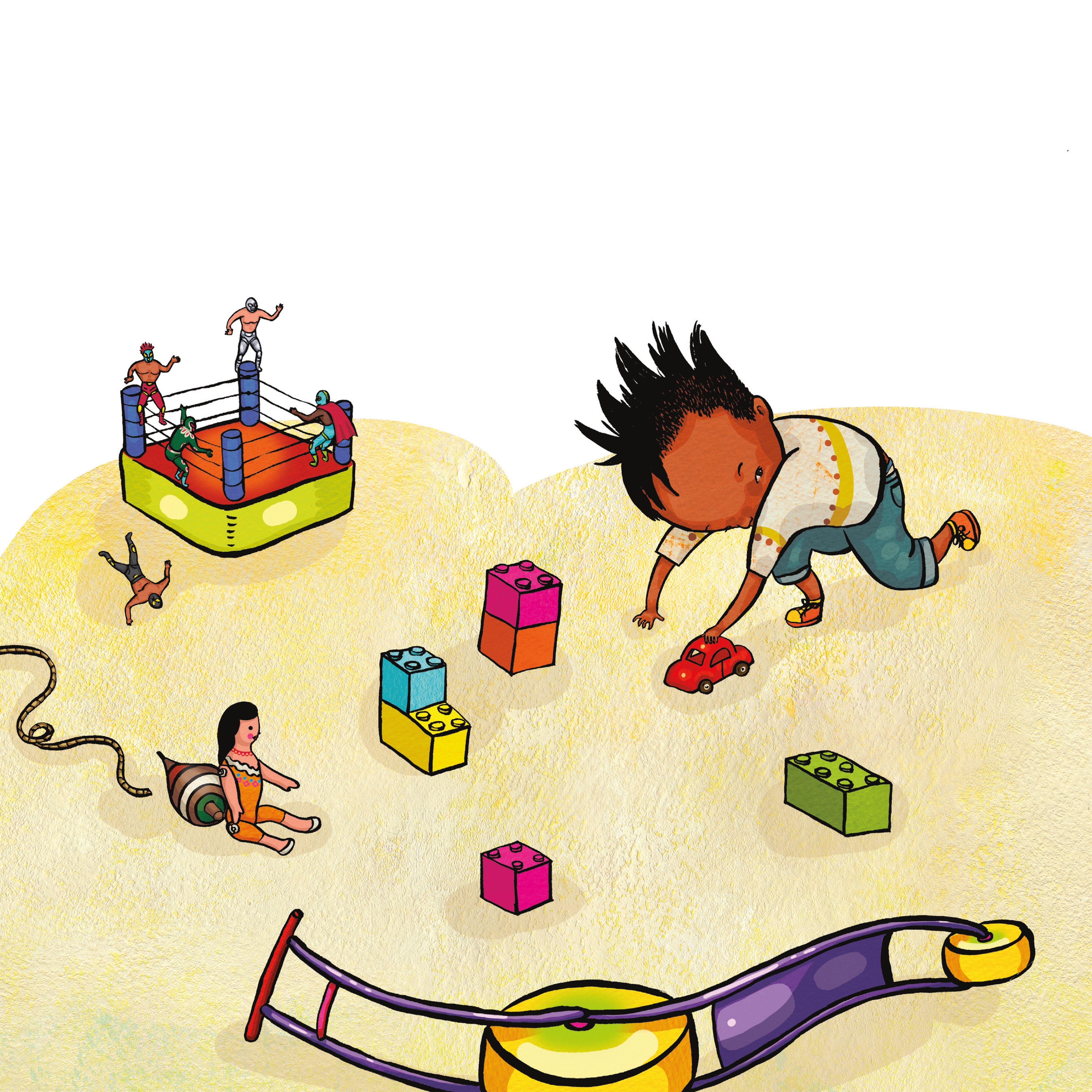 Beispielinhalt (Bild) Niño Wrestles the World