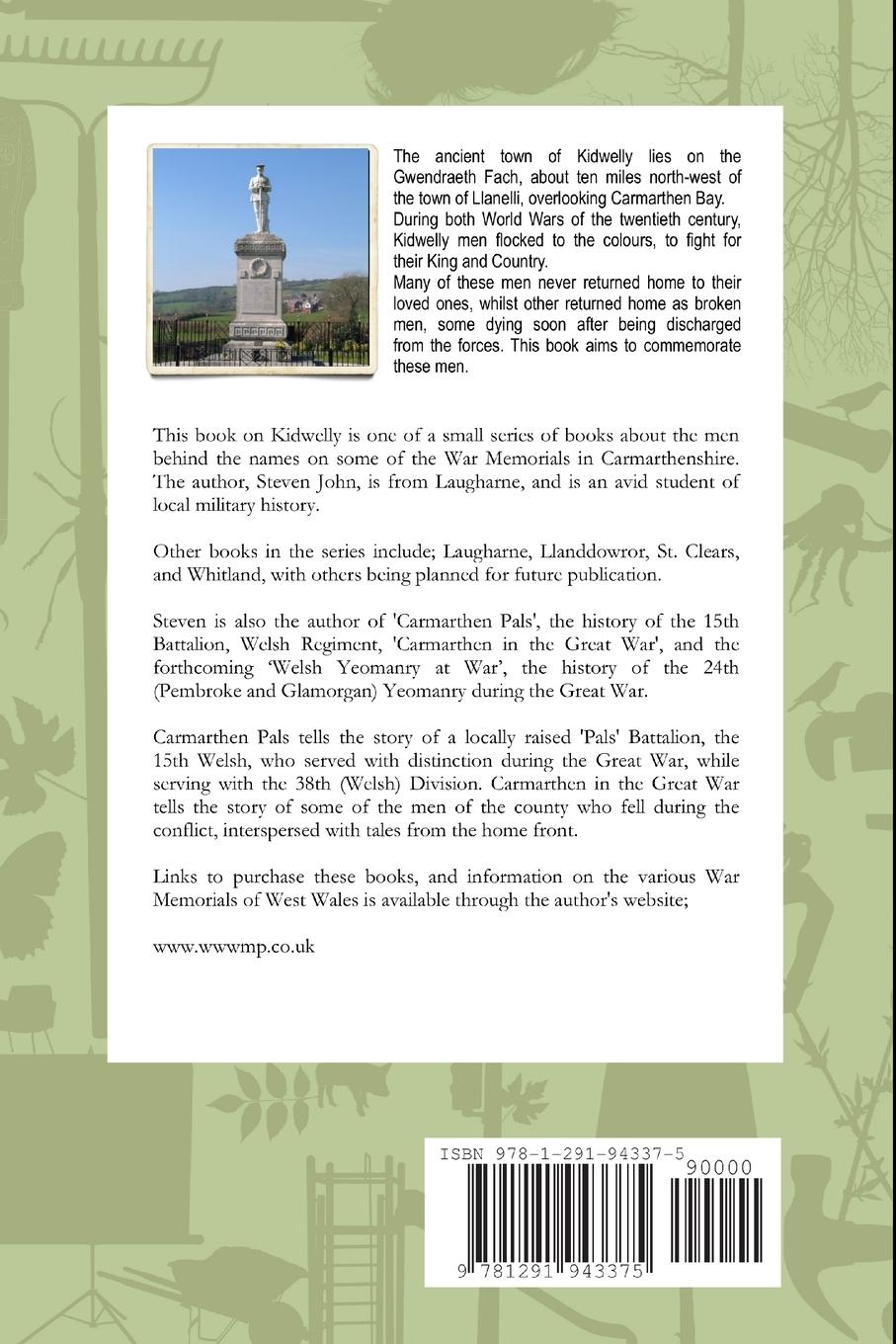 Rückseitencover The Kidwelly Roll of Honour