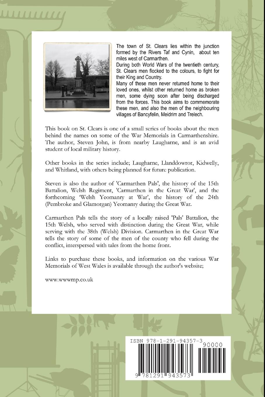 Rückseitencover The St. Clears Roll of Honour