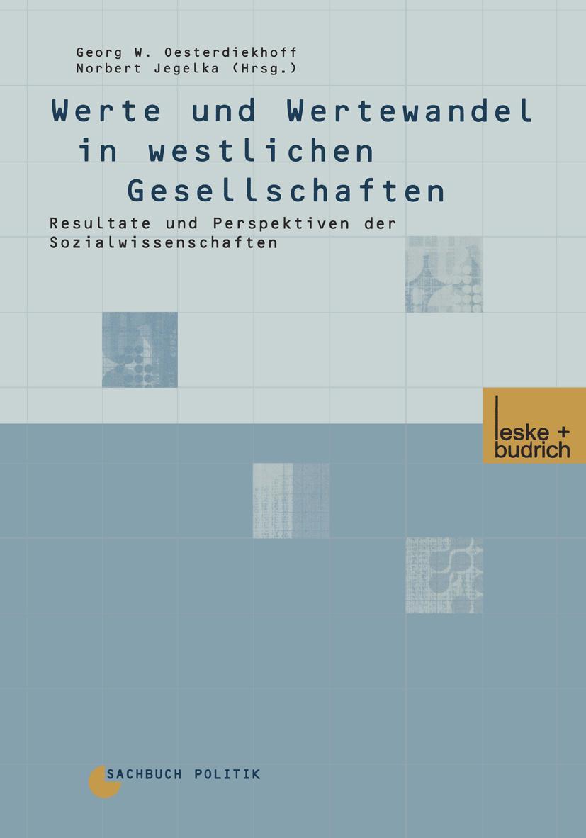 Vorderes Coverbild Werte und Wertewandel in westlichen Gesellschaften