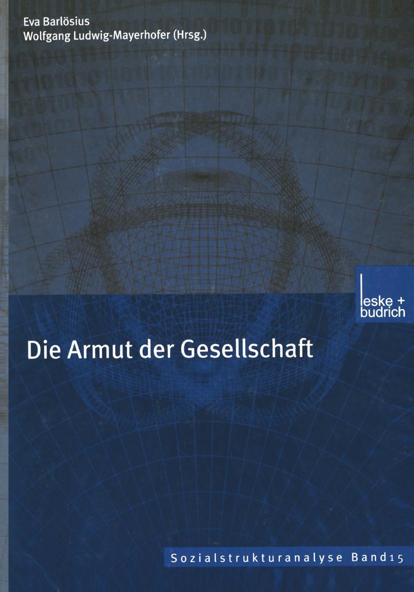 Vorderes Coverbild Die Armut der Gesellschaft