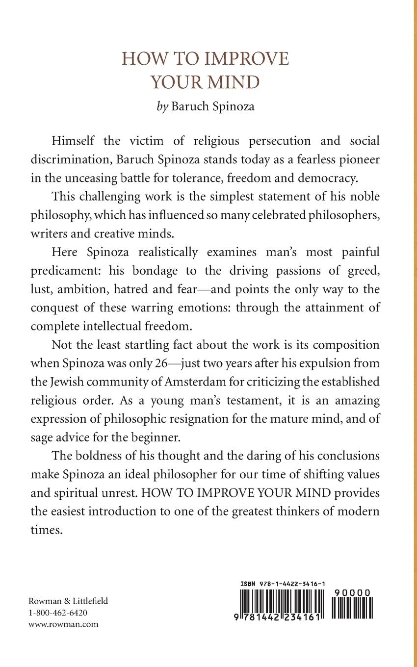 Rückseitencover How to Improve Your Mind