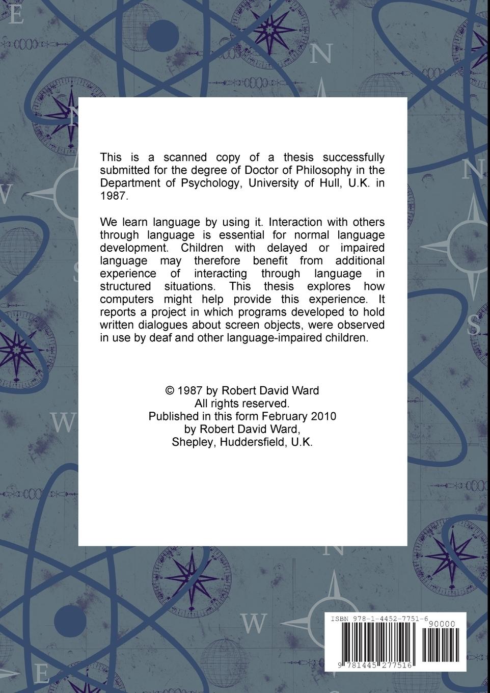 Rückseitencover Natural Language, Computer-Assisted Learning and Language-Impaired Children