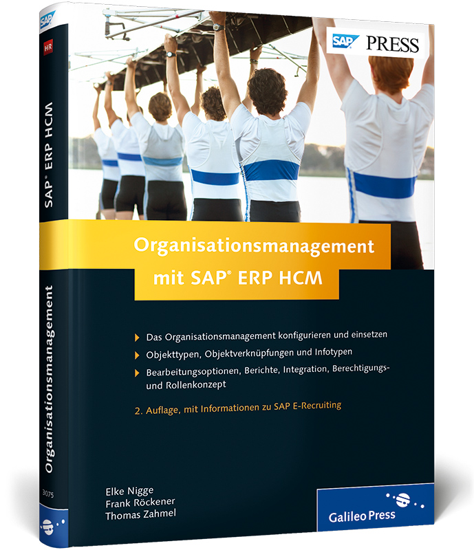 Vorderes Coverbild Organisationsmanagement mit SAP ERP HCM
