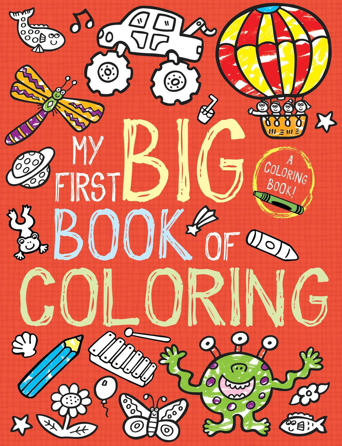 Vorderes Coverbild My First Big Book of Coloring