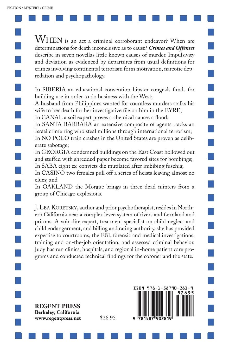 Rückseitencover Crimes & Offenses