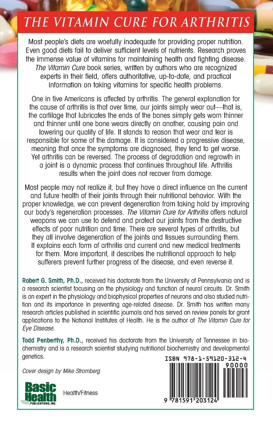 Rückseitencover The Vitamin Cure for Arthritis