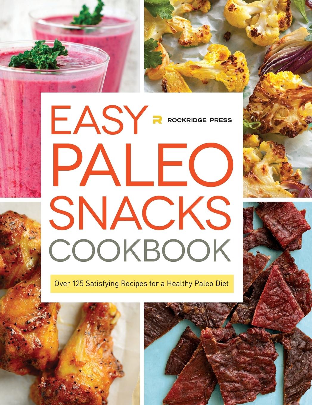 Vorderes Coverbild Easy Paleo Snacks Cookbook
