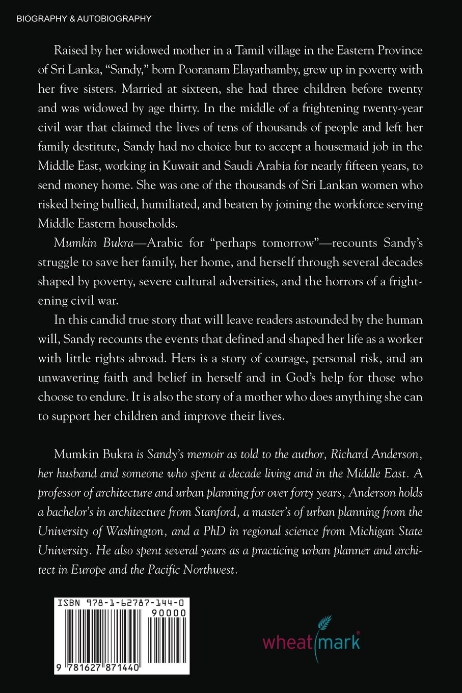 Rückseitencover Mumkin Bukra