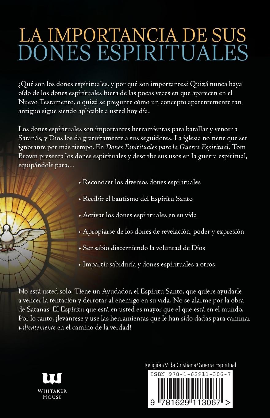 Rückseitencover Dones Espirituales Para La Guerra Espiritual