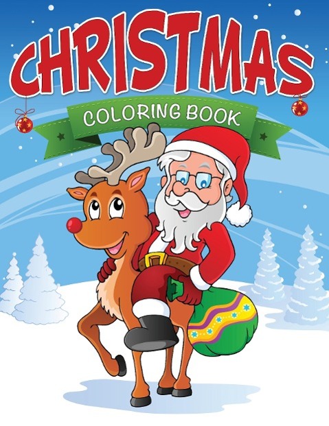 Vorderes Coverbild Christmas Coloring Book