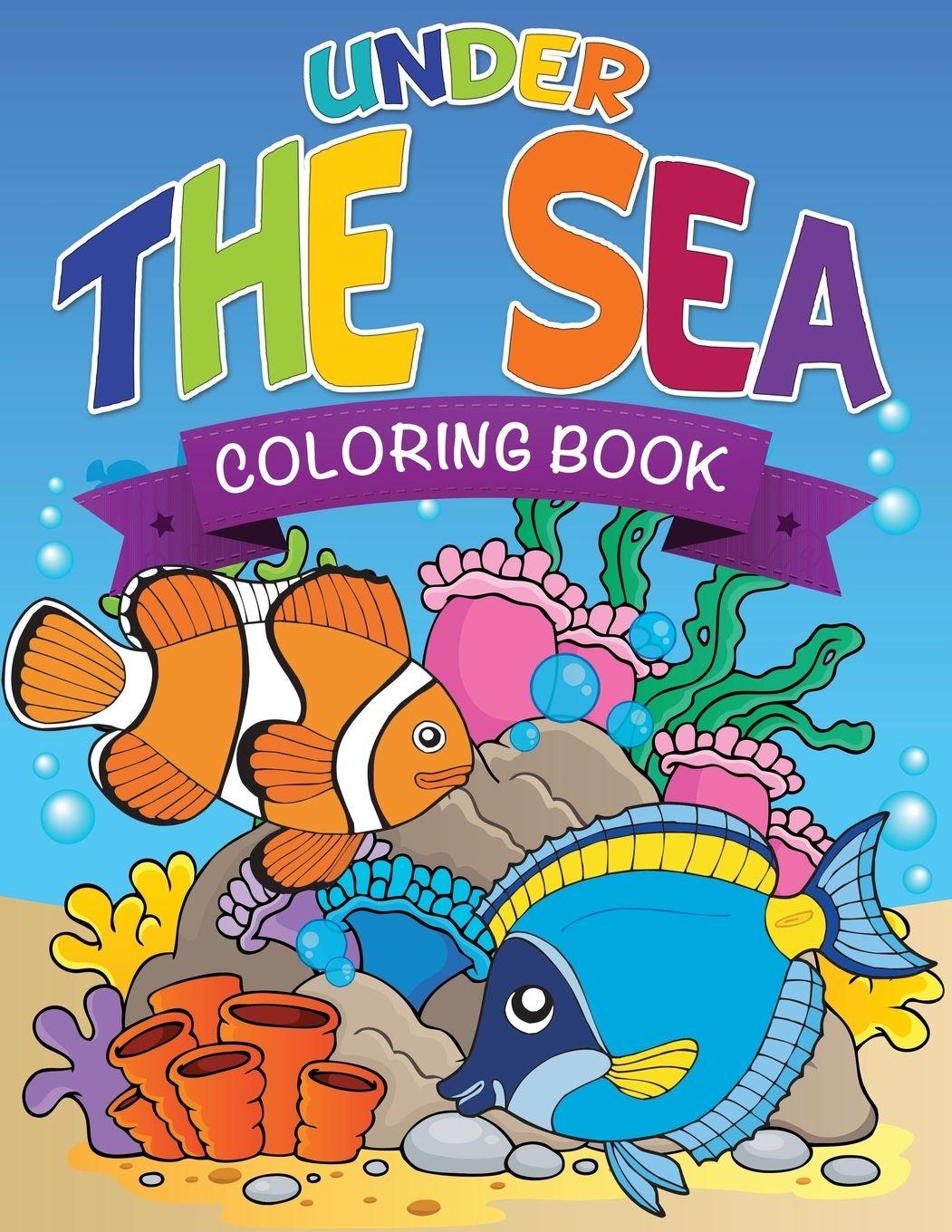 Vorderes Coverbild Under the Sea Coloring Book