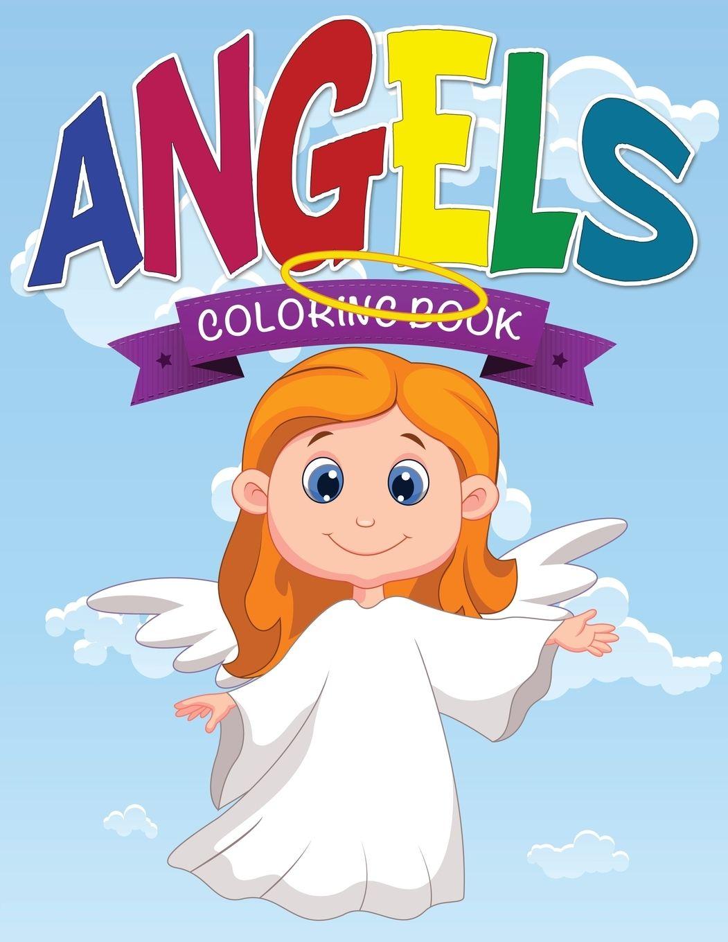 Vorderes Coverbild Angels Coloring Book