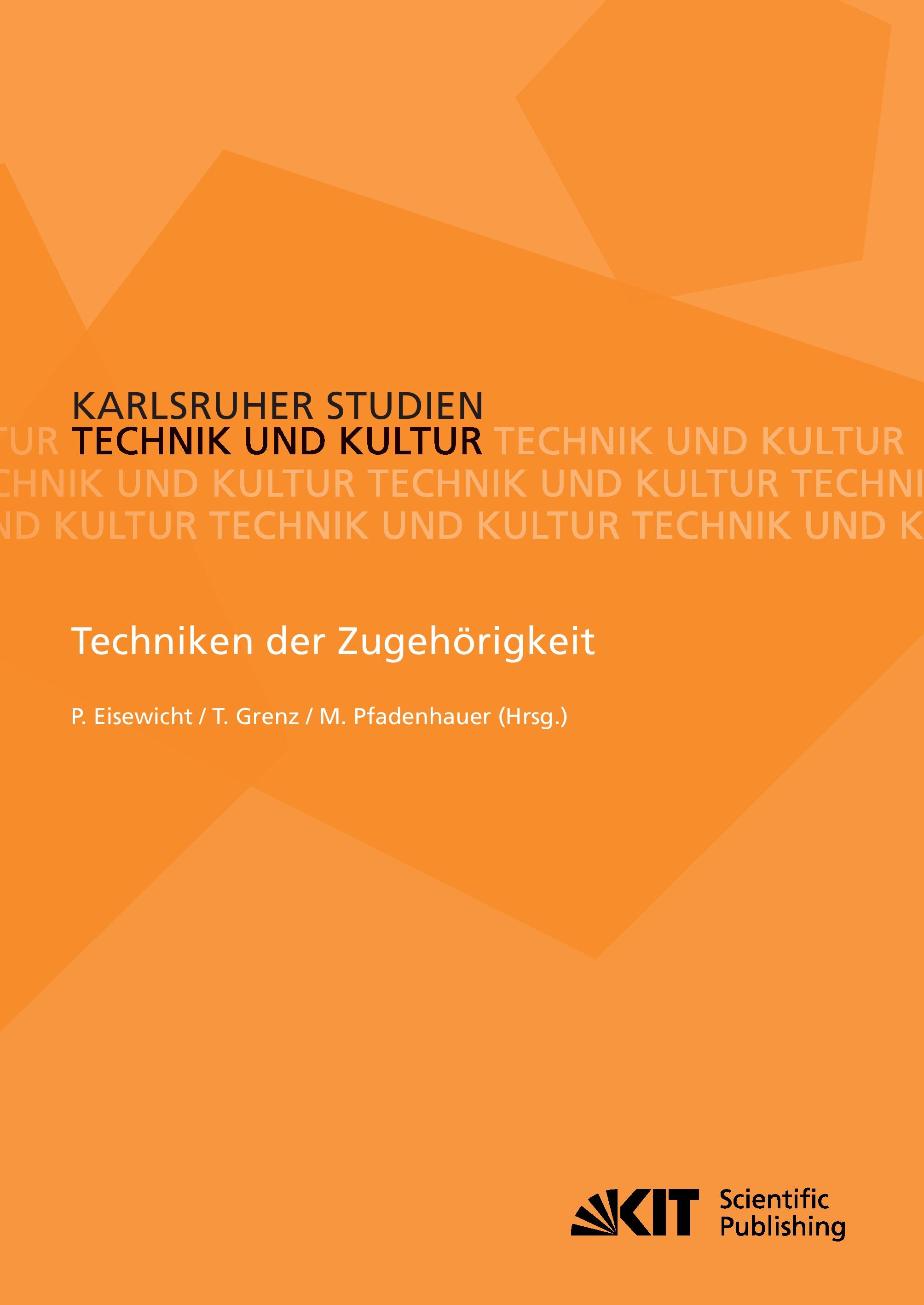 Vorderes Coverbild Techniken der Zugehörigkeit