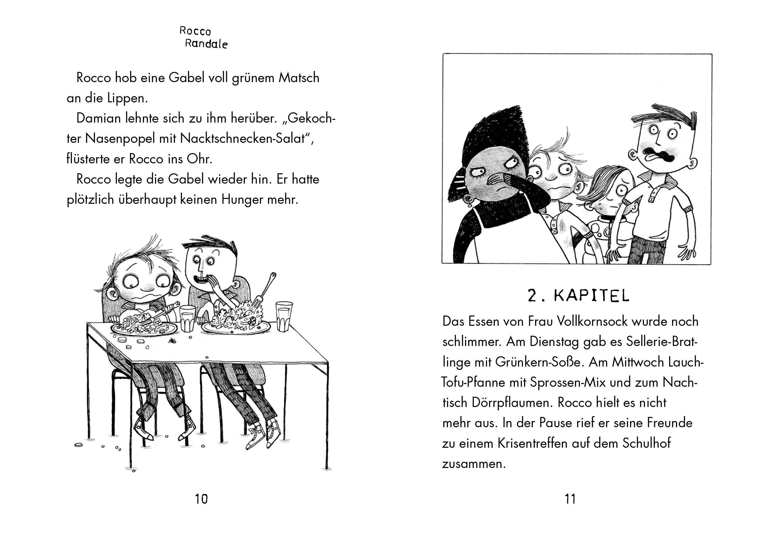 Beispielinhalt (Bild) Rocco Randale 04. Hungerstreik mit Gummibärchen