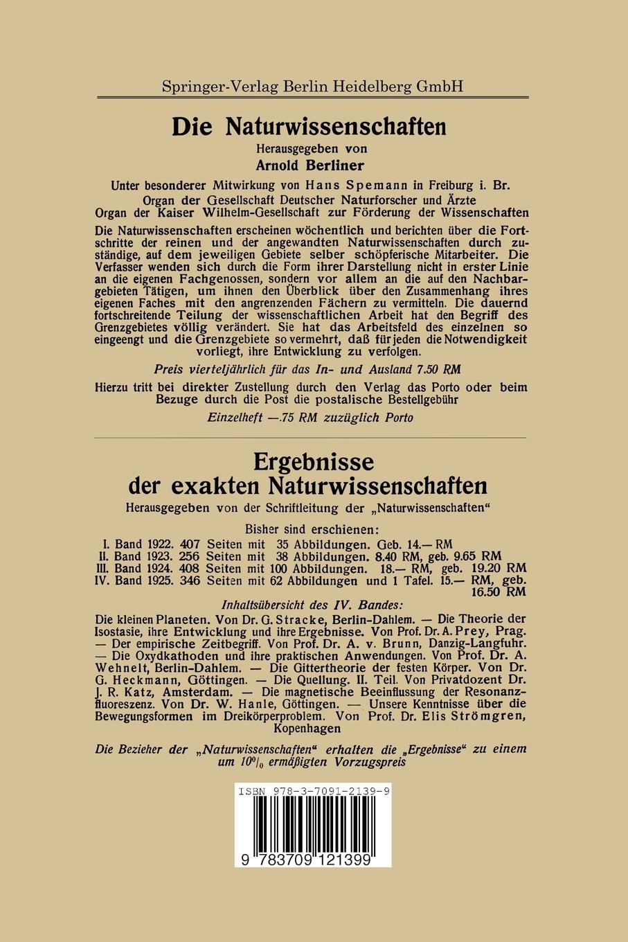 Rückseitencover Eiweisskörper und Kolloide