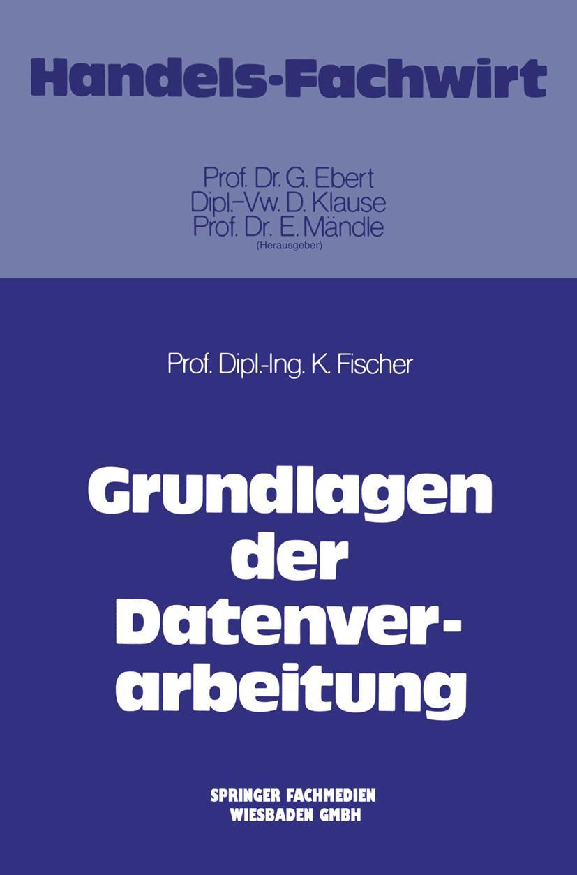 Vorderes Coverbild Grundlagen der Datenverarbeitung
