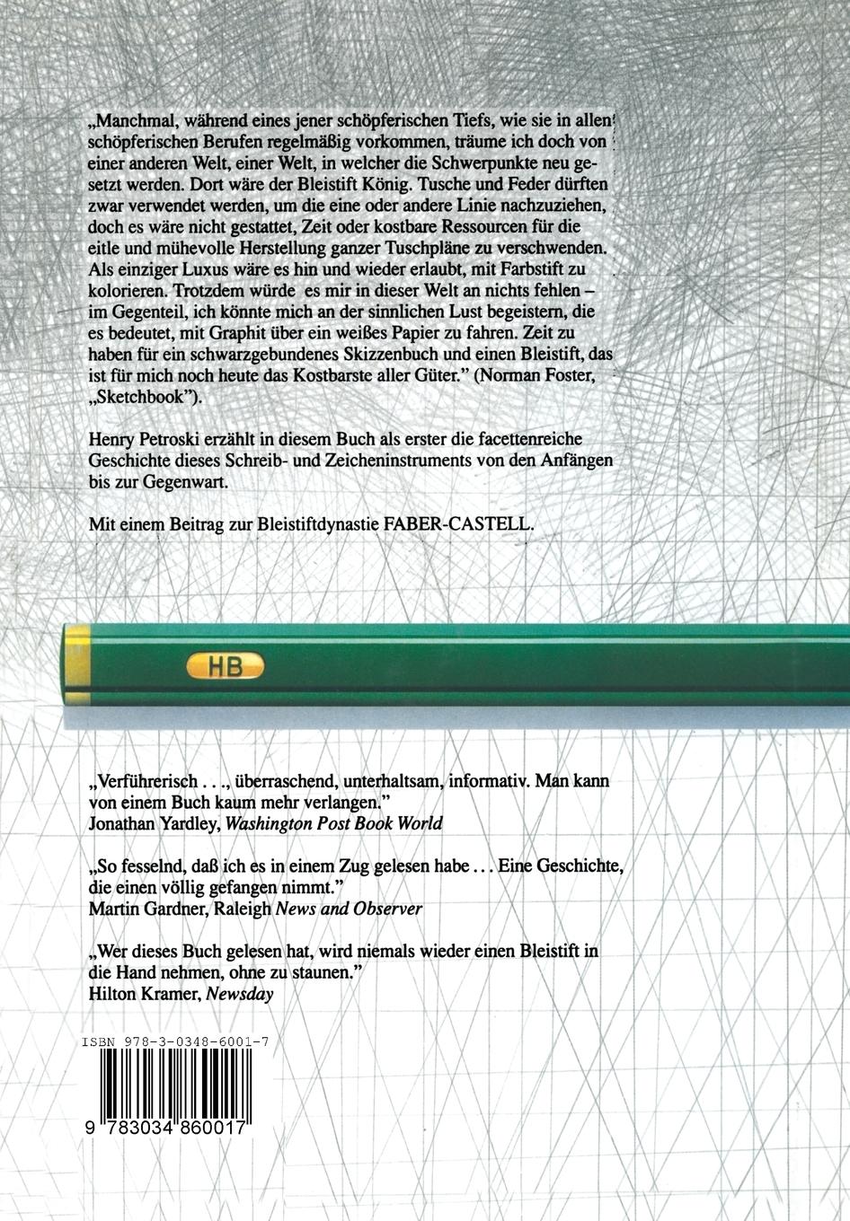 Rückseitencover Der Bleistift