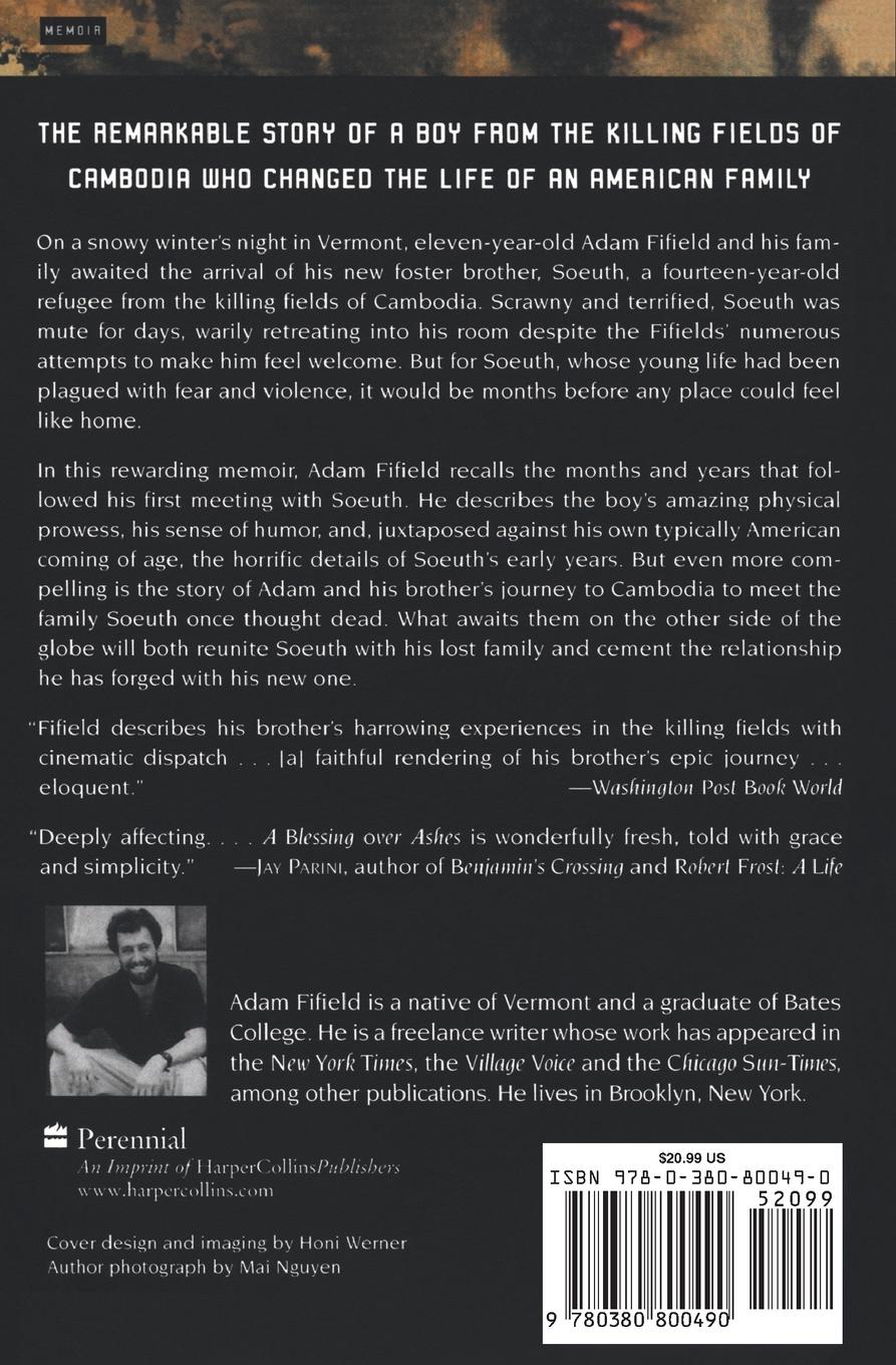 Rückseitencover Blessing over Ashes, A